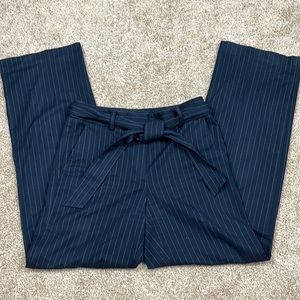 Ann Taylor Loft high Rise tie dress pants Size 4